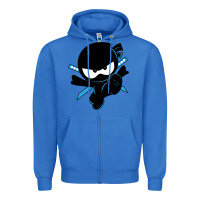 True Royal ninja kid Zipper Hoodie - Unal Design