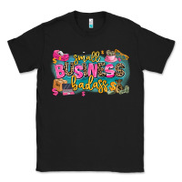 Black Small business badass Classic Tee - MaliasSmallBusiness