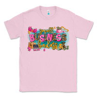 Bubblegum Pink Small business badass Classic Tee - MaliasSmallBusiness