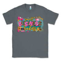 Charcoal Heather Small business badass Classic Tee - MaliasSmallBusiness