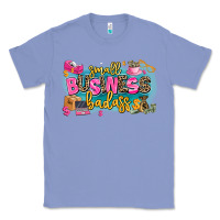 Colony Blue Small business badass Classic Tee - MaliasSmallBusiness