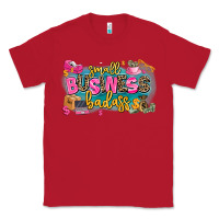 Red Small business badass Classic Tee - MaliasSmallBusiness