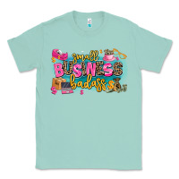 Seafoam Small business badass Classic Tee - MaliasSmallBusiness