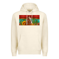 Tofu aztec horse cactus and sunflowers license plate template Premium Hoodie - Artiststas