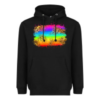 Black pride flag Heavyweight Hoodie - Zillion Design Studio