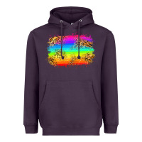 Plum pride flag Heavyweight Hoodie - Zillion Design Studio