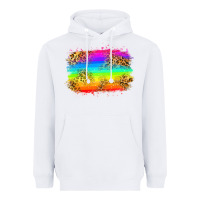 White pride flag Heavyweight Hoodie - Zillion Design Studio