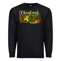 Black all i want for christmas is cure childhood cancer Premium Sweatshirt - FaDigitalArtStudio