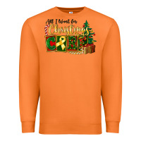 Carrot all i want for christmas is cure childhood cancer Premium Sweatshirt - FaDigitalArtStudio