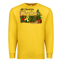 Lemon all i want for christmas is cure childhood cancer Premium Sweatshirt - FaDigitalArtStudio