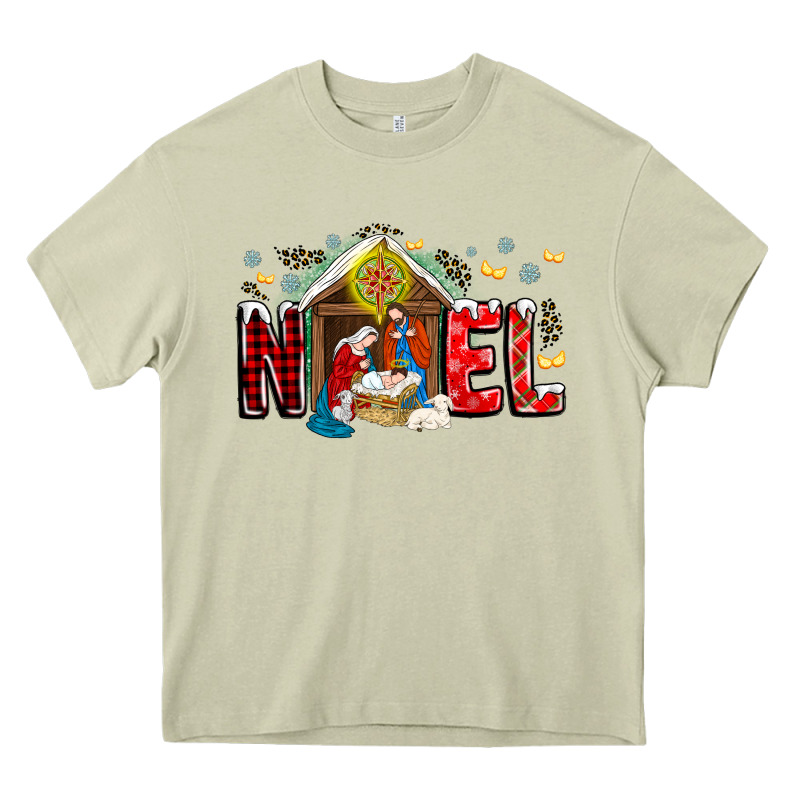 Noel Heavy Core Tee by CowhideDigitalArt | Teevron