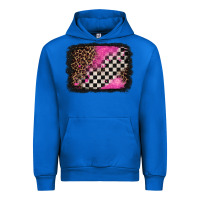 Cobalt racing leopard background Urban Hoodie - Jasminsmagicworld