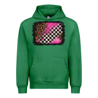 Emerald racing leopard background Urban Hoodie - Jasminsmagicworld