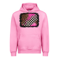 Fuchsia Pink racing leopard background Urban Hoodie - Jasminsmagicworld