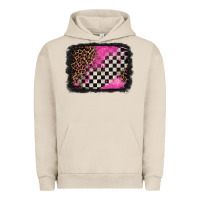 Pigment French Oak racing leopard background Urban Hoodie - Jasminsmagicworld