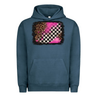 Pigment Midnight Navy racing leopard background Urban Hoodie - Jasminsmagicworld
