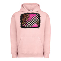 Pigment Salmon racing leopard background Urban Hoodie - Jasminsmagicworld