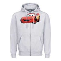 Heather Grey car Zipper Hoodie - Unal Design
