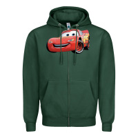 Sports Green car Zipper Hoodie - Unal Design
