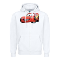 White car Zipper Hoodie - Unal Design