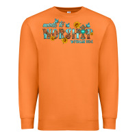 Carrot made to worship with sunflowers Premium Sweatshirt - HRA Design Shop
