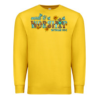 Lemon made to worship with sunflowers Premium Sweatshirt - HRA Design Shop