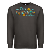 Smoke made to worship with sunflowers Premium Sweatshirt - HRA Design Shop