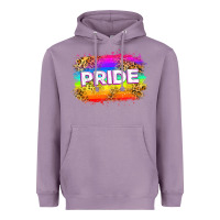 Lavender pride flag Heavyweight Hoodie - Zillion Design Studio