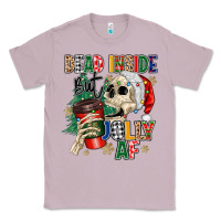 Lilac dead inside but jolly as fuck Classic Tee - MaliasSmallBusiness