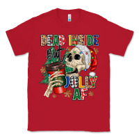 Red dead inside but jolly as fuck Classic Tee - MaliasSmallBusiness