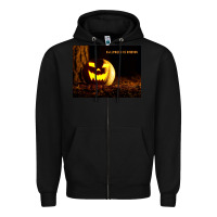 Black Halloween Is Coming Zipper Hoodie - Unal Design