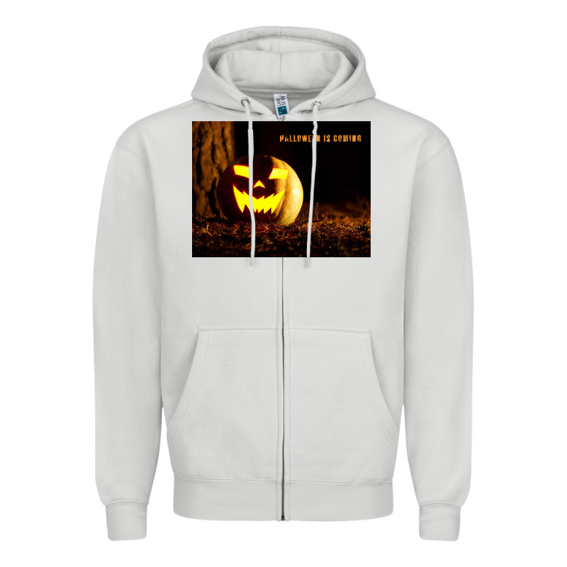 Halloween Is Coming Zipper Hoodie by Unal Design | Teevron
