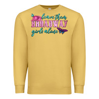 Antique Gold leave them broadway girls alone Premium Sweatshirt - HRA Design Shop