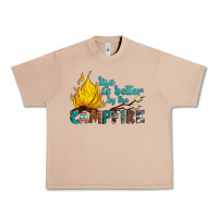 Burro life is better by the campfire Urban Heavy Tee - Artiststas