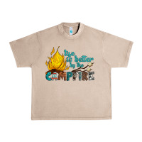 French Oak life is better by the campfire Urban Heavy Tee - Artiststas