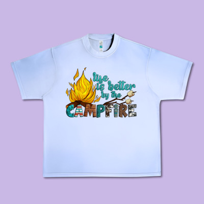Life Is Better By The Campfire Urban Heavy Tee Designed By Artiststas