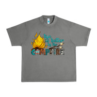 Tornado life is better by the campfire Urban Heavy Tee - Artiststas