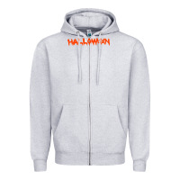 Heather Grey halloween Zipper Hoodie - Unal Design