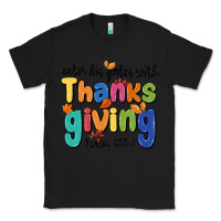 Black enter his gates with thanksgiving psalm 100 4 Classic Tee - MaliasSmallBusiness