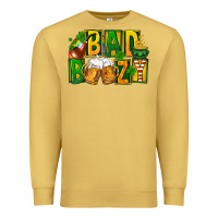 Antique Gold bad boozy st patricks Premium Sweatshirt - FaDigitalArtStudio