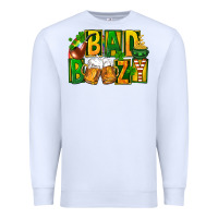 White bad boozy st patricks Premium Sweatshirt - FaDigitalArtStudio