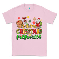 Bubblegum Pink baking christmas memories Classic Tee - MaliasSmallBusiness
