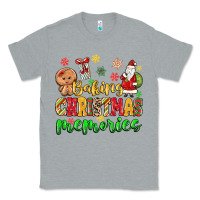 Heather Grey baking christmas memories Classic Tee - MaliasSmallBusiness