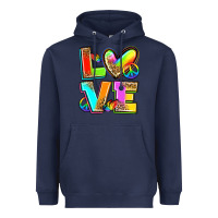 Navy love pride Heavyweight Hoodie - Zillion Design Studio