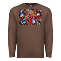 Chestnut Oh my stars chicken 4th of july Premium Sweatshirt - CowGirlArtShop