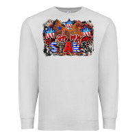 Dove Grey Oh my stars chicken 4th of july Premium Sweatshirt - CowGirlArtShop