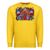 Lemon Oh my stars chicken 4th of july Premium Sweatshirt - CowGirlArtShop