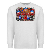 Oatmeal Heather Oh my stars chicken 4th of july Premium Sweatshirt - CowGirlArtShop