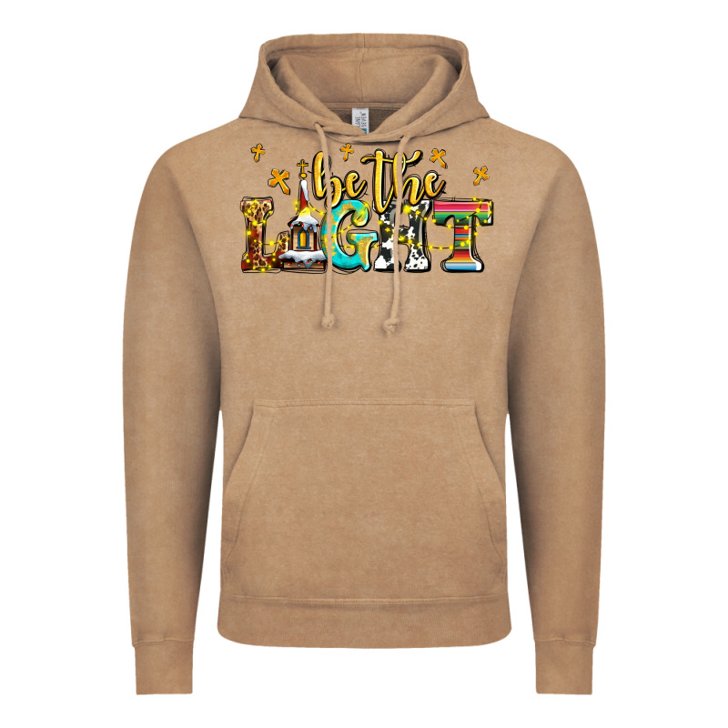 Be The Light Vintage Hoodie by AdoDesignShop | Teevron