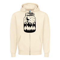 Sandshell View jar Zipper Hoodie - Unal Design